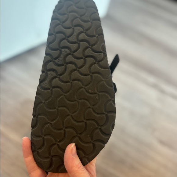 Used Birkenstocks Black Strappy Sandals-38 - Picture 2 of 3